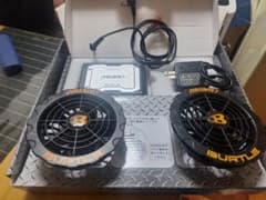 空調服　電動ファン　バッテリーフルセットのサムネイル