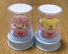 サンリオ キティー ポムポムプリン ミニフィギュア 2個セット ポッピンサイダーのサムネイル