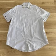 MM6 ストライプ装飾付き半袖シャツのサムネイル