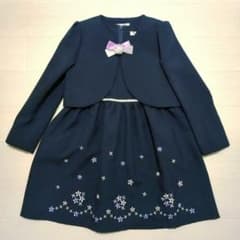 ワンピース＆ボレロ&ブローチ◎130cmのサムネイル