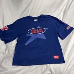 Billie Eilish Tシャツ ブルー 半袖 ロゴ ビリーアイリッシュのサムネイル