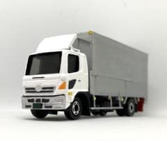 トミカ風ミニカー改造日野レンジャー アルミウイング - メルカリ