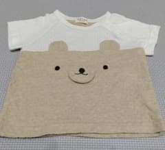 kid's zoo くまさん 半袖Tシャツ 70cmのサムネイル