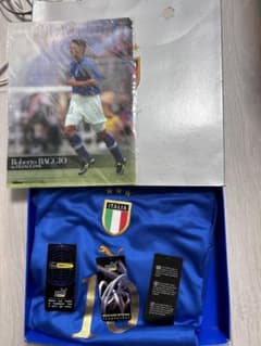 最終お値下げ　ロベルト・バッジョ イタリア代表ジャージ 10 引退試合 ロベルト・バッジョ イタリア代表ジャージ 10 引退試合 - メルカリ