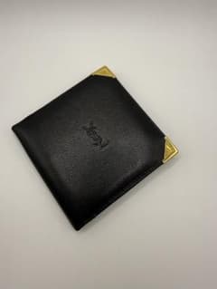 YSL 財布 ヴィンテージ レザー 角金具付 YSL 財布 ヴィンテージ レザー 角金具付 - メルカリ