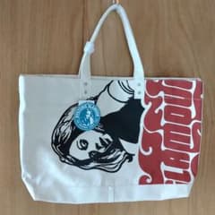 【HYSTERIC GLAMOUR 】 VIXEN GIRL トートバッグ 白 HYSTERIC GLAMOUR 】 VIXEN GIRL トートバッグ 白 - メルカリ