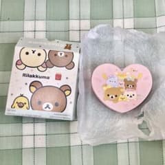 리락쿠마 해피 세트 하트형 박스 + 퍼즐 상자 포함