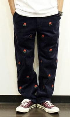 BUTTER GOODS 花柄　パンツ　サイズ30のサムネイル