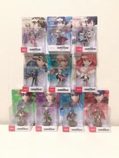 amiibo　ファイアーエムブレム　スマッシュブラザーズ　１０点セットのサムネイル