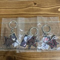 FGO 令呪 メタルキーホルダー 主人公(男/女)カドック3点セットのサムネイル