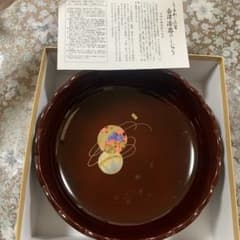 会津漆器 菓子器 喰籠 溜塗 金彩 伝統工芸 - メルカリ
