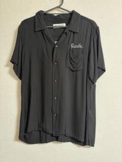 RUDE GALLERY 半袖シャツ スカル刺繍のサムネイル