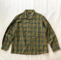 60s 【PENDLETON】ペンドルトン ボードシャツオンブレチェック L