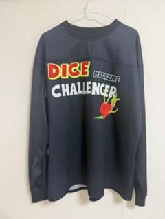 CHALLENGER DICE MAGAZINE 長袖カットソー ブラック CHALLENGER DICE MAGAZINE 長袖カットソー ブラック - メルカリ
