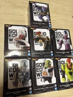 ドラゴンボールZ SOLID EDGE WORKS フィギュア 7種セットのサムネイル