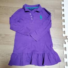 Ralph Lauren 紫 ワンピース 6 (120/60)のサムネイル