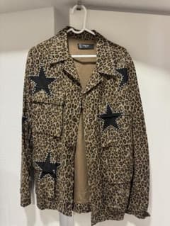 AMIRI 2017SS レオパード柄フィールドジャケット としみつ着用 - メルカリ