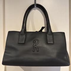 Roberta di Camerino ハンドバッグ ブラック レザー美品のサムネイル