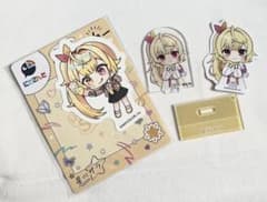チョコエッグ星川サラ アクリルスタンド、セブンイレブンコラボオリジナルステッカーのサムネイル