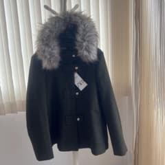 ZARA レディース フェイクファー付きコートのサムネイル