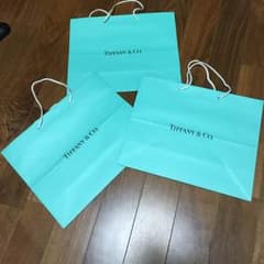 未使用☆ティファニー ショップバッグ 1枚のサムネイル