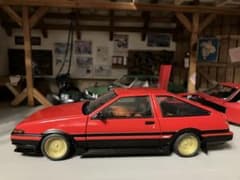 国産名車コレクション 1/24 スプリンター トレノ スポイラー付き