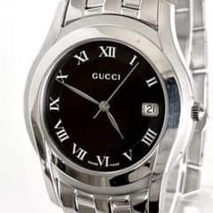 稼働/廃盤モデル】グッチ 腕時計 9700M クラシックダイバー コンビ 赤