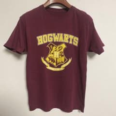 HOGWARTS 해리 포터 호그와트 티셔츠 버건디 M