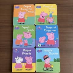 Peppa Pig 英語絵本 11冊セット ボードブック 洋書 Peppa Pig 英語絵本 6冊セット ボードブック 背面パズル仕様 - メルカリ