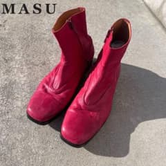 MASU ballet boots masu boys land 赤 ブーツ - メルカリ