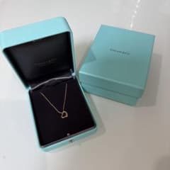Tiffany & Co. オープンハート ネックレス Au750のサムネイル