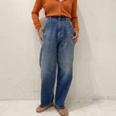 R.H.Vintage デニムペインターパンツ インディゴブルー サイズXS