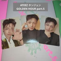 ATEEZ GOLDEN HOUR Part.5 トレカ ホンジュン セット - メルカリ