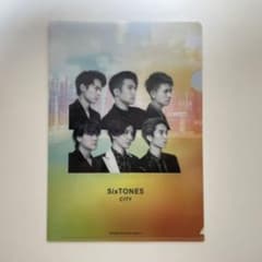 SixTONES CITY クリアファイル (アルバム同時購入大歓迎)のサムネイル