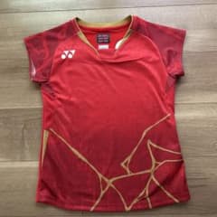 YONEX バドミントンウェア レッドのサムネイル