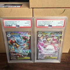 【PSA10/連番】メガルカリオex メガサーナイトex SAR 088 087のサムネイル