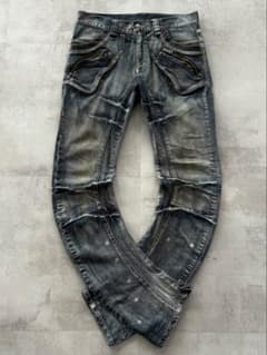 パンツ PPFM CHAOS CURVE DISTRESSED DENIM PPFM CHAOS CURVE DISTRESSED DENIM - メルカリ