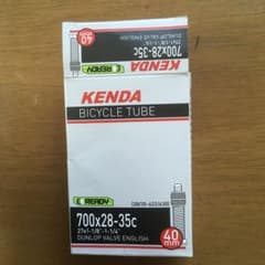未使用　KENDA 700x28-35c インナーチューブ　英式40mmバルブのサムネイル