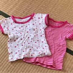 半袖肌着2枚＊80サイズのサムネイル