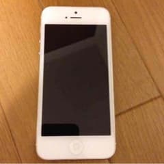 たけさん専用 SoftBank iPhone5 ホワイト 64Gのサムネイル