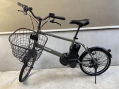ジャンク Panasonic 電動アシスト自転車 ベロスターミニ ジャンク 手渡し希望 Panasonic 電動アシスト自転車 ベロスターミニ