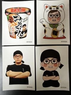 みそきん オリジナルステッカー 4種セットのサムネイル