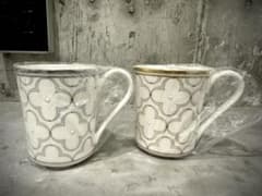 Noritake 花形模様 マグカップ 2個セットのサムネイル