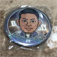 GS  グリッターキラキラ缶バッチ 75mm 缶バッジのサムネイル