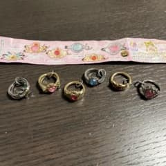 セーラームーン ダイキャストリングチャーム 全6種コンプリートのサムネイル