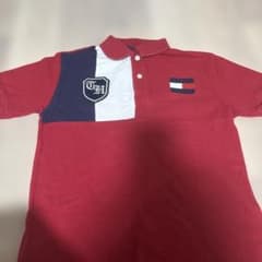 TOMMY HILFIGER ポロシャツ レッド 半袖のサムネイル