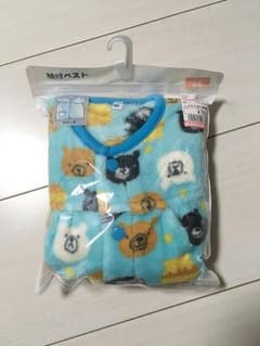 ベビー服 ベスト フリース パジャマ 上着のサムネイル