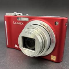 LUMIX DMC-ZX1 レッド 8倍光学ズーム 動作確認済 - メルカリ