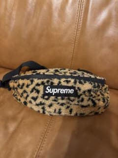 Supreme ボア素材 レオパード柄 ショルダーバッグ - メルカリ