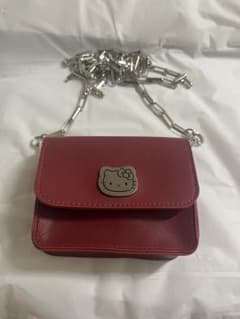 Gina SKITY Collaboration Square Pouch Shoulder Bag (Red)